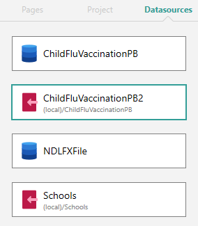 Picture showing the New Medication Datasource Added. 